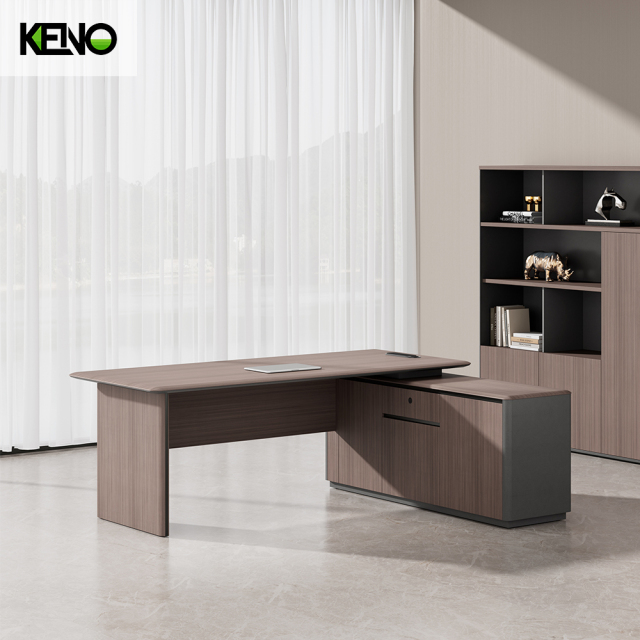 Table de bureau moderne Bureau exécutif Table d'ordinateur de bureau Mobilier de bureau Table d'ordinateur