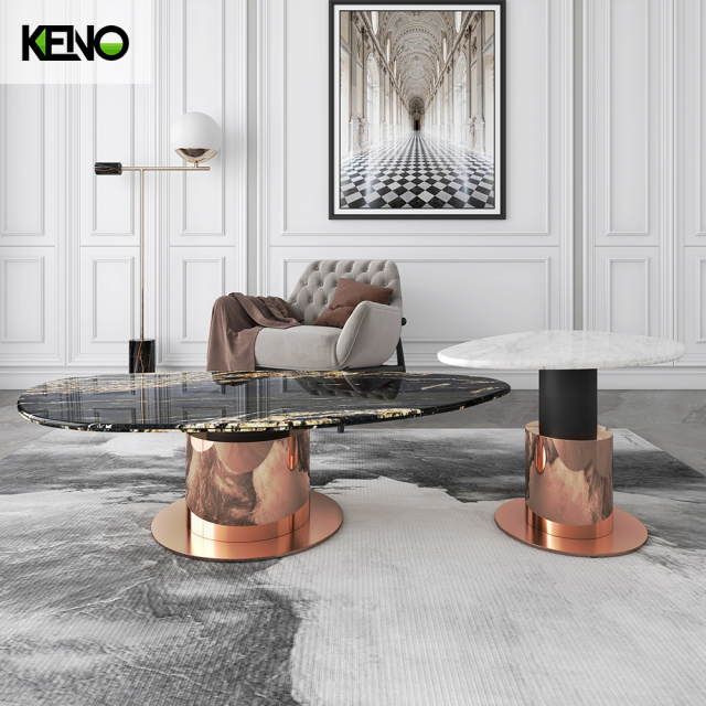 Living Room End Coffee Table and Side Table