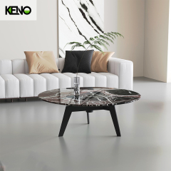 Nordic Small Coffee Table Marble/Glass Tea Table for Living Room
