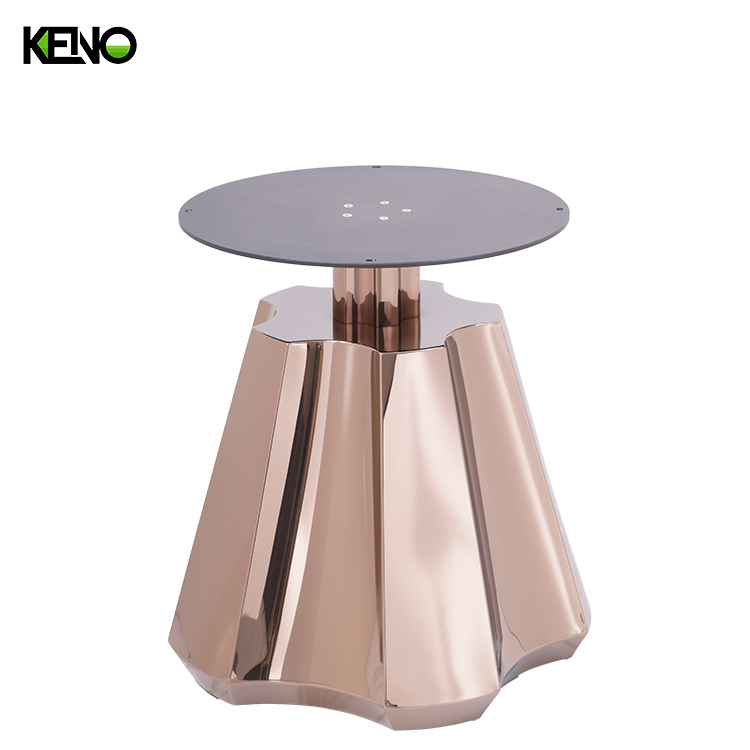 Live Edge Rose Gold Table Runner for Dining Table 8 Seater