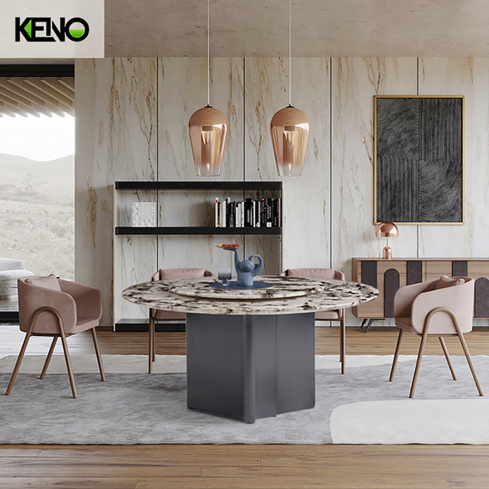 Home Furniture Marble Dining Table Set
