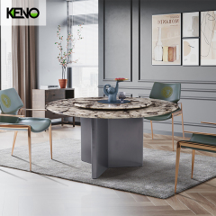 Home Furniture Dining Room Marble Dining Table Set