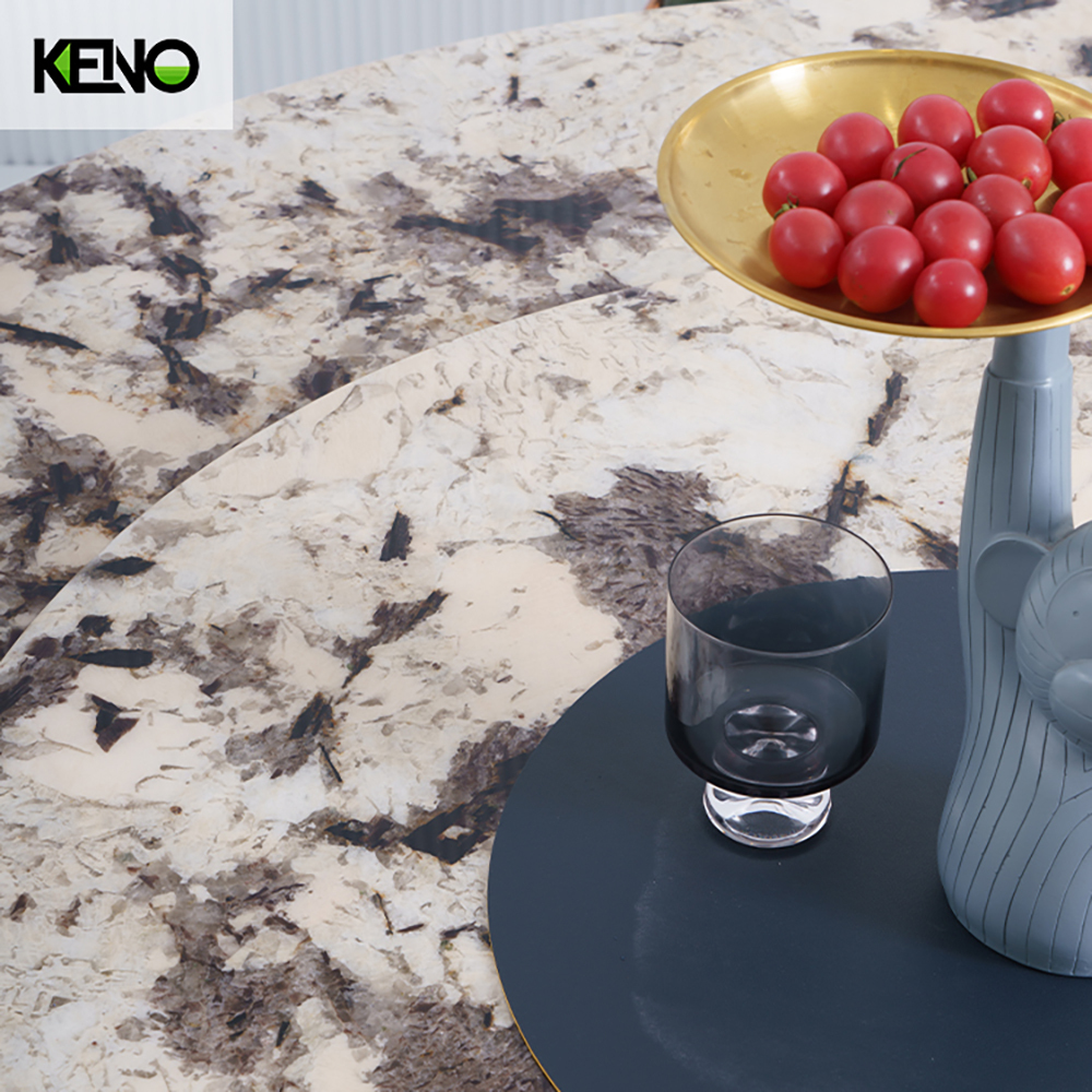 Home Furniture Marble Dining Table Set