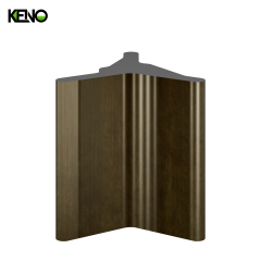 Bronze Color Table Leg Dining Room Sintered Stone Dining Table