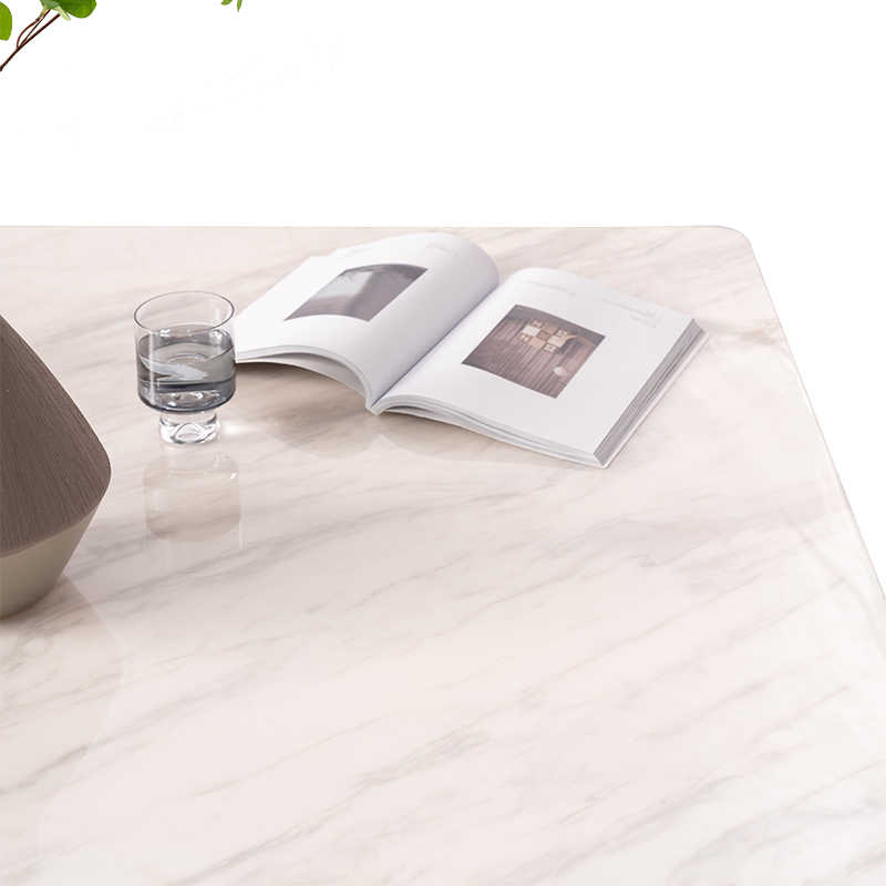 Gray Color Table leg Kitchen Home Furniture Dining Room Rectangle Table and Chair