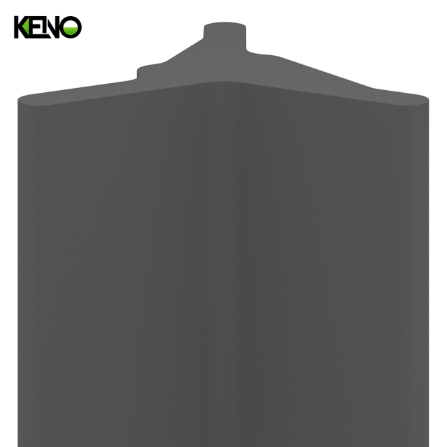 Black Sand Color Dining Room Marble Dining Table Leg