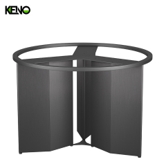 Luxury Design Rectangular Kitchen Marble Dining Table Legs with Stable Base Plate