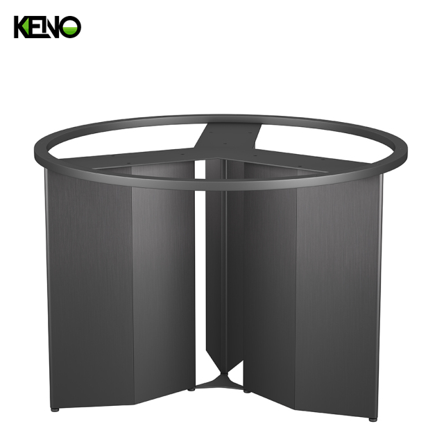 Luxury Design Rectangular Kitchen Marble Dining Table Legs with Stable Base Plate