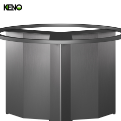 Luxury Design Rectangular Kitchen Marble Dining Table Legs with Stable Base Plate