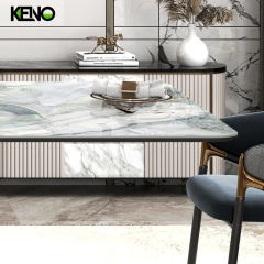 Marble Dining Table — Luxury Living Room & Dining Room Centerpiece