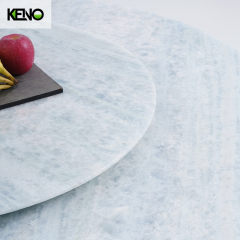 Kitchen able Home Furniture Delicate Round Marble Dining Table Set with Dinner Chairs