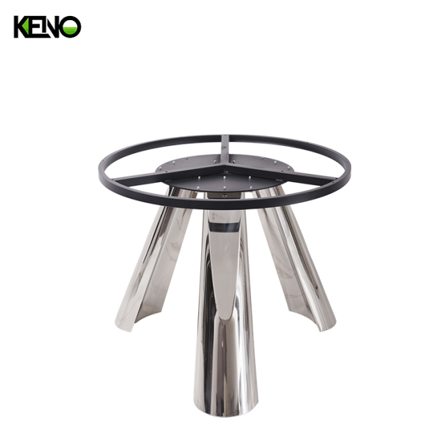 Kitchen able Home Furniture Delicate Round Marble Dining Table Set with Dinner Chairs