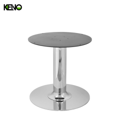 Round Marble Dining Table — Contemporary Luxury Set, Durable 200kg Frame with a Built-in Turntable