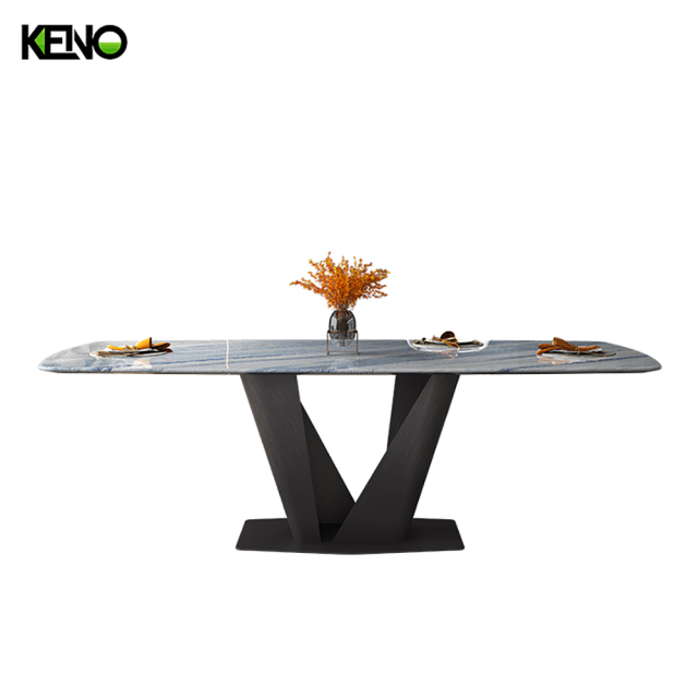 Rectangle Marble Dining Table — Modular Design Office Furniture for Kitchen & Dining Room