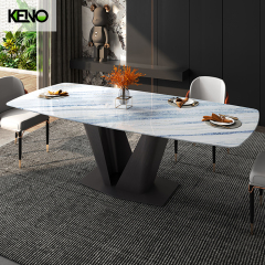 Rectangle Marble Dining Table — Modular Design Office Furniture for Kitchen & Dining Room