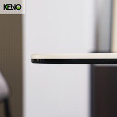 Rectangle Sintered Stone Dining Room Table — Sleek Modern Style, Perfect for Living Room Adjacency