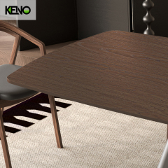 Rectangle Dining Room Table — Wood Grain Durability Dining Table  Restaurant Home Furniture