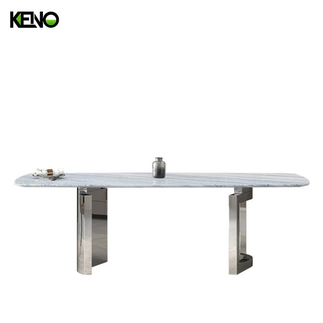 Luxury Dining Room Table —  Hotel Home Furniture Table Coordinated Sets with Dining Chairs