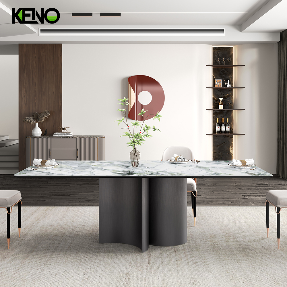 Dining Table Eco-Friendly Sintered Stone Home Table Furniture — Luxury Custom Designs