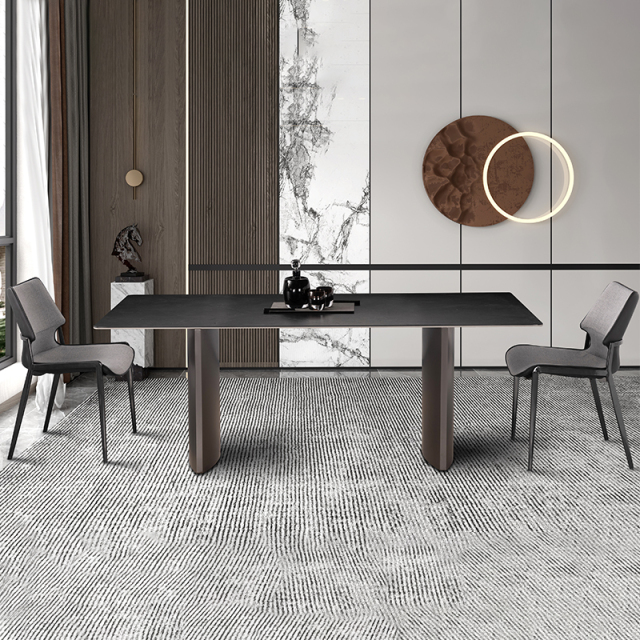 Dining Table Luxury Home Furniture Collection — Sintered Stone Dining Table Wholesale Customization