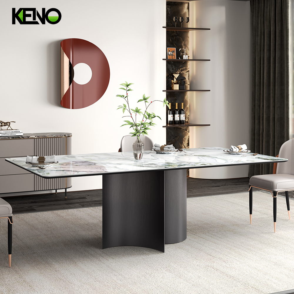 Dining Table Eco-Friendly Sintered Stone Home Table Furniture — Luxury Custom Designs