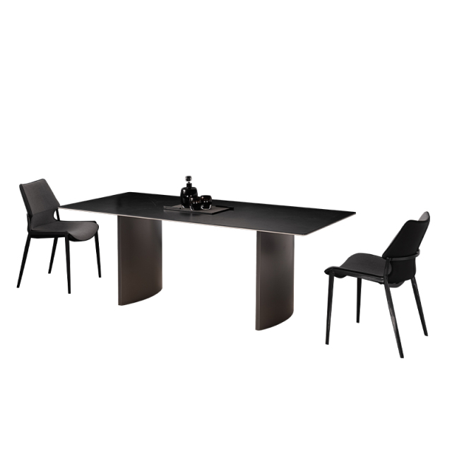 Dining Table Luxury Home Furniture Collection — Sintered Stone Dining Table Wholesale Customization