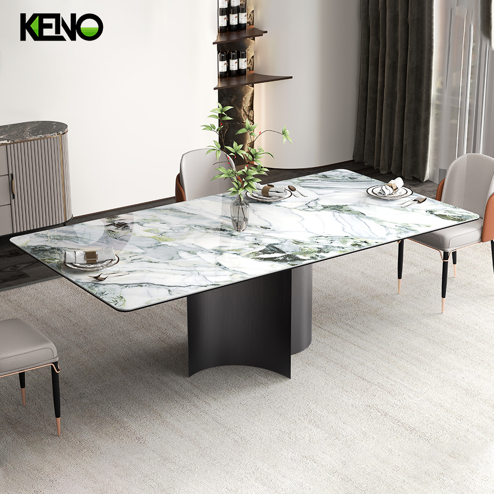 Dining Table Eco-Friendly Sintered Stone Home Table Furniture — Luxury Custom Designs