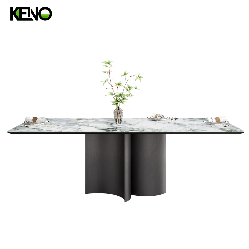 Dining Table Eco-Friendly Sintered Stone Home Table Furniture — Luxury Custom Designs
