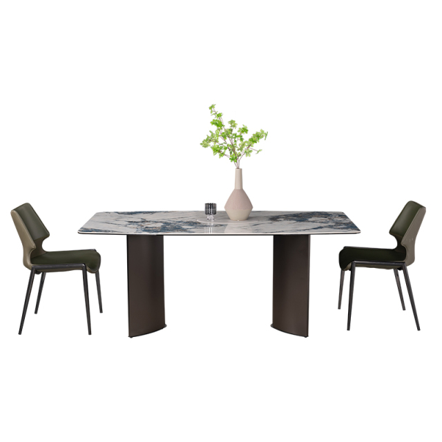 Dining Table Luxury Home Furniture Collection — Sintered Stone Dining Table Wholesale Customization
