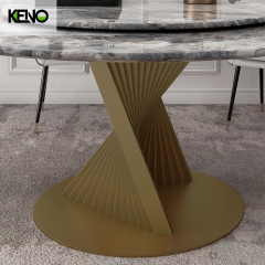 Dining Table Hotel-Grade Bronze Home Furniture for Luxury Spaces