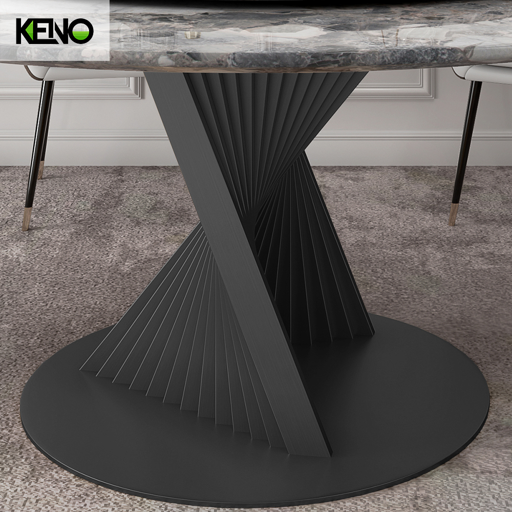 Marble Dining Table Durable Hotel Furniture for High Quality Use