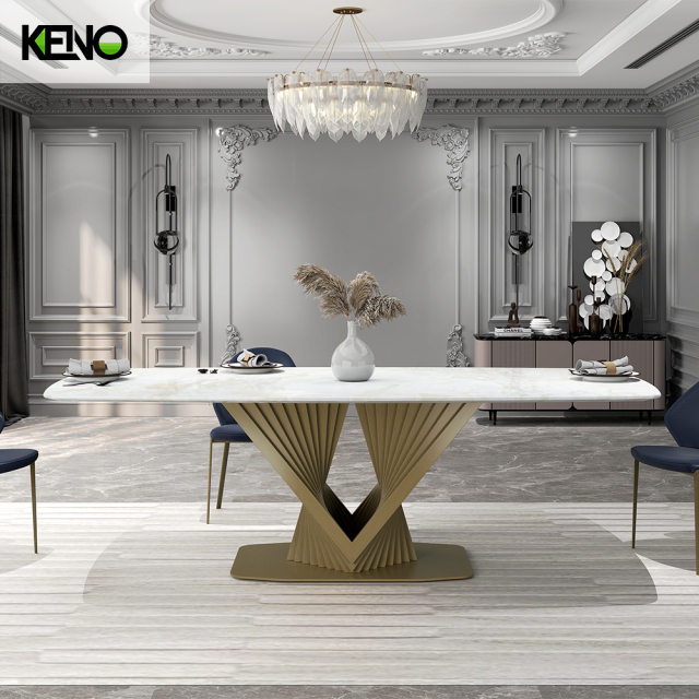 Dining Table Custom Factory-Made Luxury Home Furniture