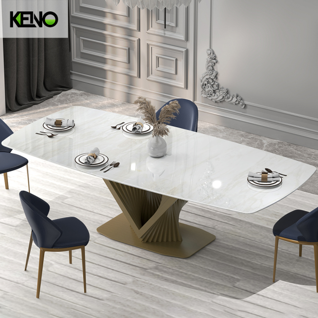 Dining Table Custom Factory-Made Luxury Home Furniture