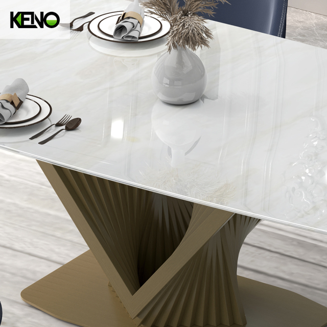 Dining Table Custom Factory-Made Luxury Home Furniture