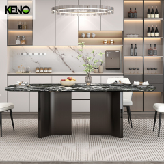 Paper Marble Dining Table Keno Series Luxury Home Furniture Wholesale from Factory