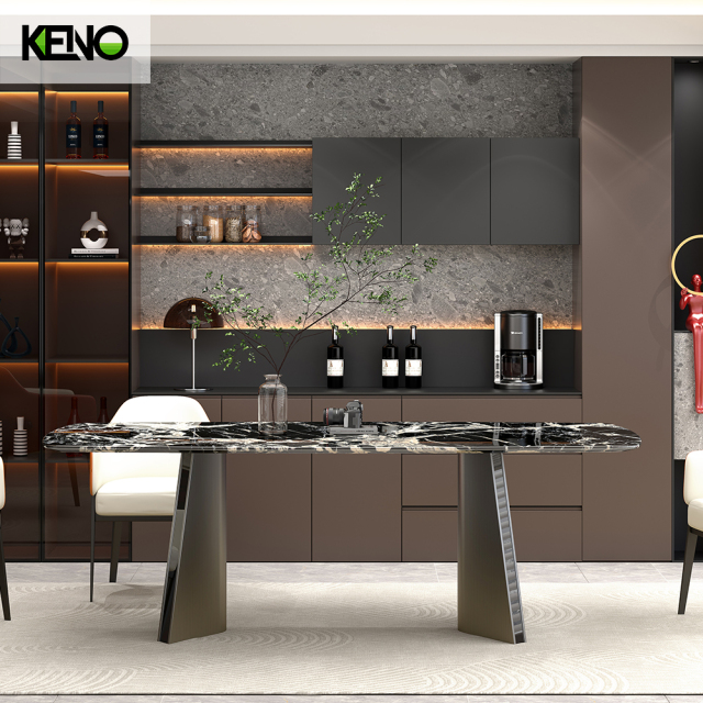 Paper Marble Dining Table Wholesale High Quality Home Furniture for Hotel and Home Use