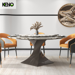 Marble Dining Table Table Chair Combination Home Furniture for Living and Dining Area