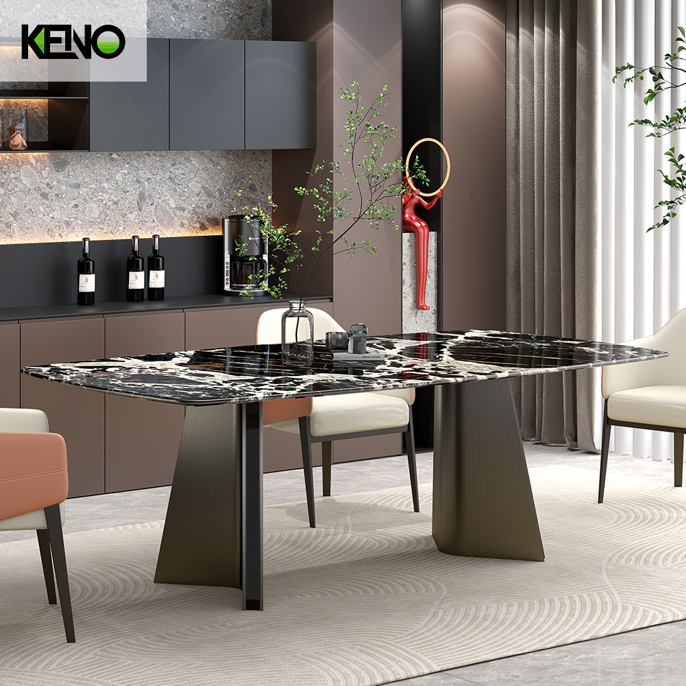 Paper Marble Dining Table Wholesale High Quality Home Furniture for Hotel and Home Use