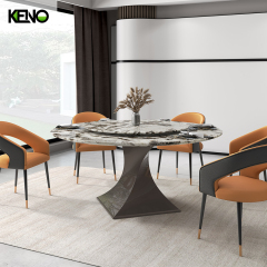 Marble Dining Table Table Chair Combination Home Furniture for Living and Dining Area
