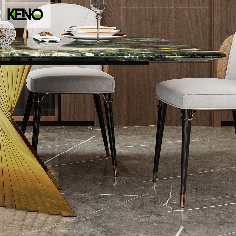 Marble Dining Table Luxury Home Furniture for Modern Living Room