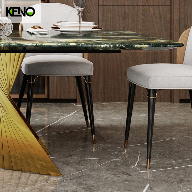 Marble Dining Table Luxury Home Furniture for Modern Living Room