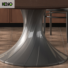 Wood Grain Dining Table Factory Direct Sale Customization Home Furniture for Restaurant