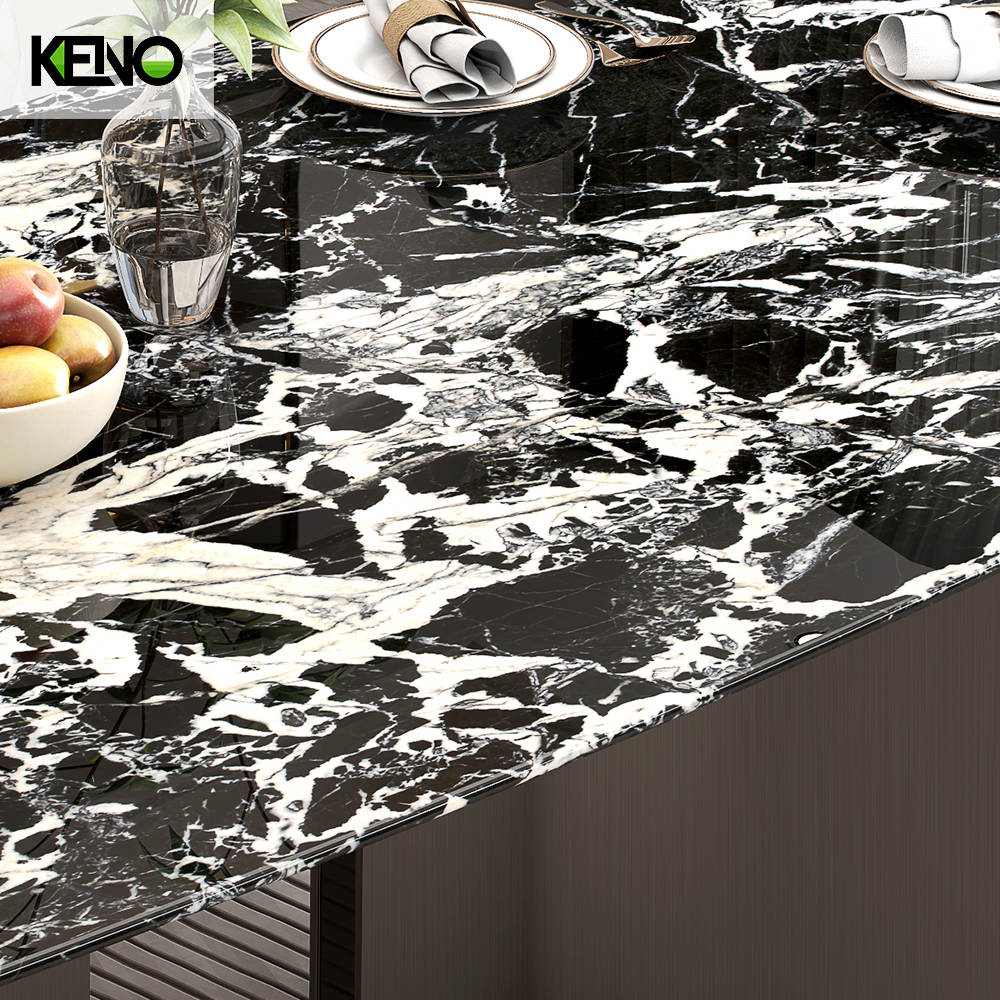 Paper Marble Dining Table Keno Series Luxury Home Furniture Wholesale from Factory
