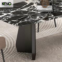 Paper Marble Dining Table and Home Chair Factory Direct Wholesale for Residential Use