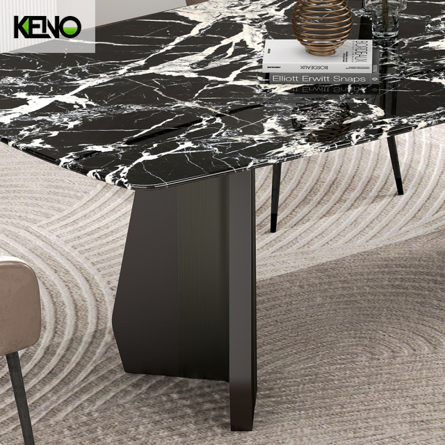 Paper Marble Dining Table and Home Chair Factory Direct Wholesale for Residential Use