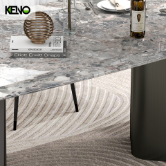 Marble Dining Table Factory Customization Home & Hotel Furniture Set
