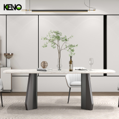 Paper Dining Table Customization Luxury Design Home Furniture for Villa & Apartment