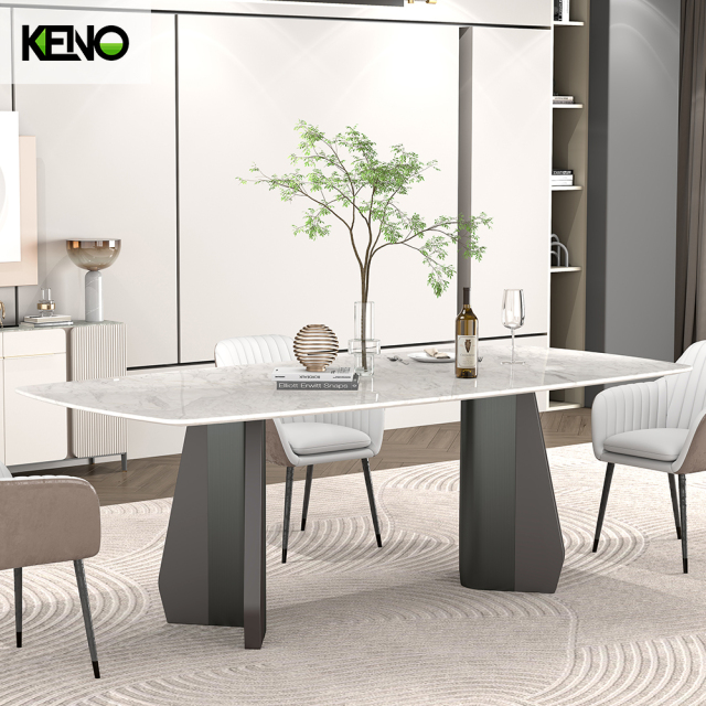 Paper Dining Table Customization Luxury Design Home Furniture for Villa & Apartment
