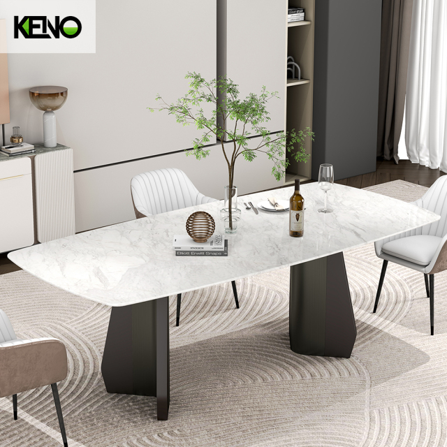 Paper Dining Table Customization Luxury Design Home Furniture for Villa & Apartment