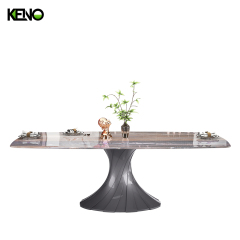 Marble Dining Table Keno Design Home Furniture Wholesale with Matching Chair